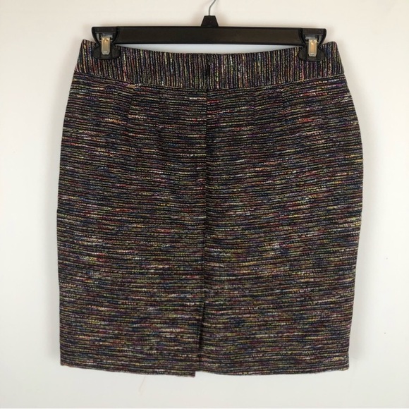 Ann Taylor LOFT lined skirt with pockets Women’s Sz 6 Gorgeous Multi Color EUC - Picture 5 of 7
